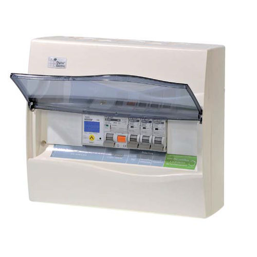 Оборудованный электрический шкаф настенныйABSполикарбонат