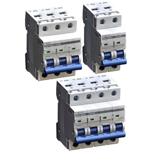 Low-voltage disconnect switch IECDIN railAC