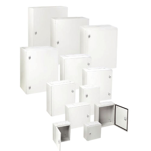 Wall-mounted electrical enclosure steelpower distributionIP66