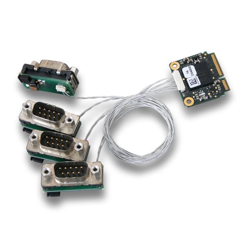 Интерфейсная плата Mini PCI Express CAN-PCIeMiniHS/402 половинного размераCAN FDIndustrial