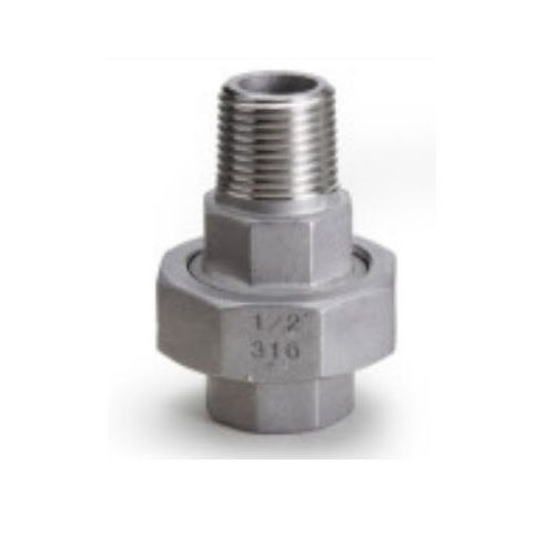 Соединительный фитинг серии 5200 с резьбой и резьбой, нержавеющая сталь