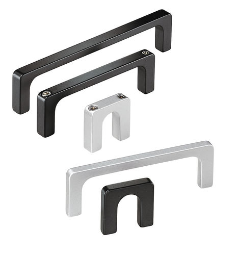 Ручка-скоба R19-оборудование ящикаалюминий