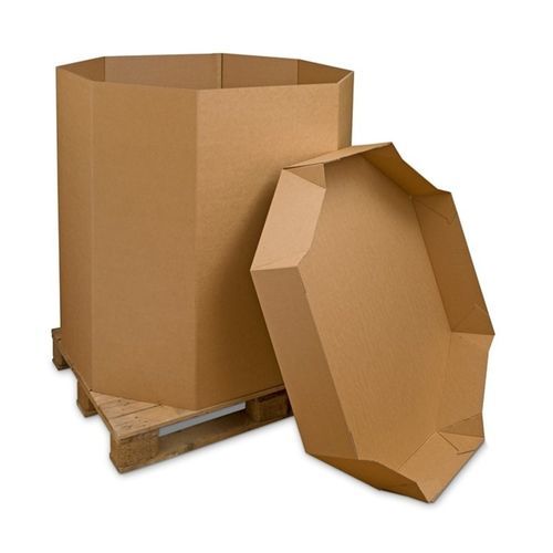 Картонный октабин транспортныйпромышленныйдля сыпучих материалов