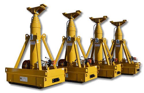 Мобильный козловой кран гидравлический