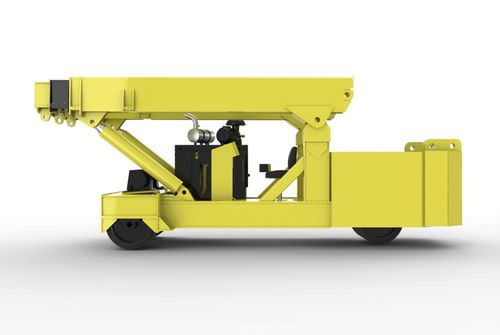 Мобильный кран серии TWINLIFTподъемно-компактный