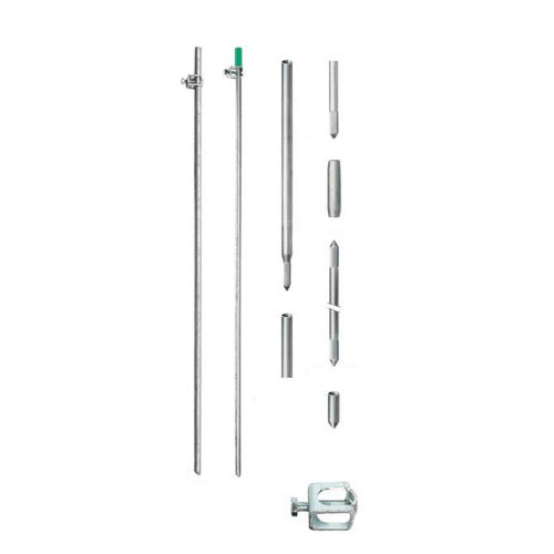 Заземляющий стержень из оцинкованной стали серии AMG, A2MG, AGкруглыйпростой