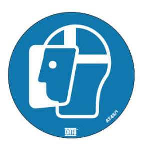 Бирка безопасности серии AT-55клейПВХ