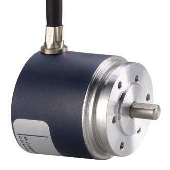 Инкрементный датчик угла поворота серии GHM4 со сплошным валом