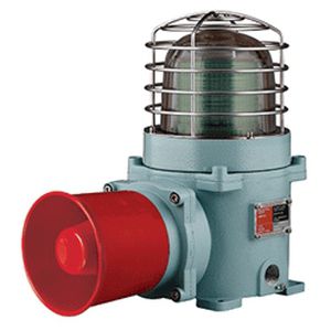 Сирена взрывозащищенная SESALIP66с сигнальной лампойсо светодиодным маячком