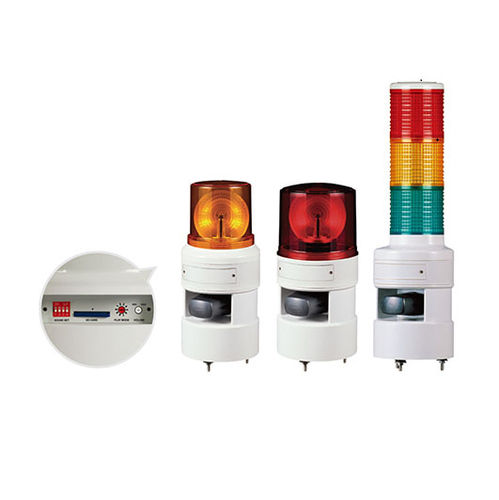 Сигнальная лампа со звуковым сигналом серии STNDпостоянный стробоскопLED