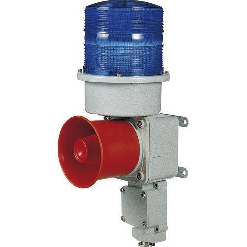 Устойчивая к атмосферным воздействиям звуковая сигнализация серии SDIP66с сигнальной лампойс ксеноновым маячком