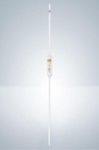 Пипетка мерная одноканальная с натриевой известьюручная