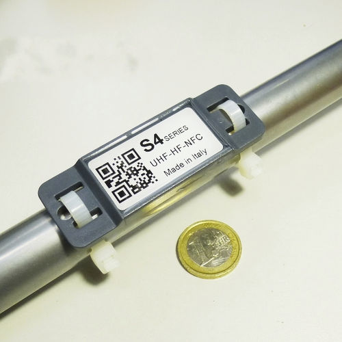 Этикетка со штрих-кодом S4 NNFCпластикдля кабелей