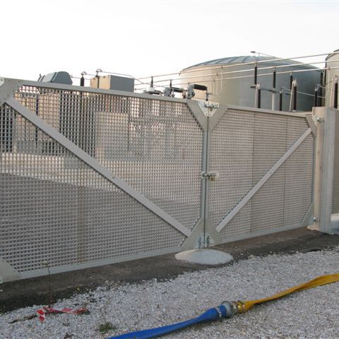 Пешеходные ворота CCANC1ручнойкорпусFRP