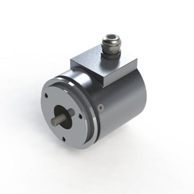 Инкрементный датчик угла поворота серии AWI 58 HмеханическийфланецDC