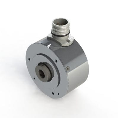 Инкрементальный датчик угла поворота серии HWI 80механическийфланец15В постоянного тока