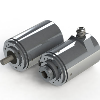 Инкрементальный датчик угла поворота серии WI 70 Exмеханическийсплошной валполый вал