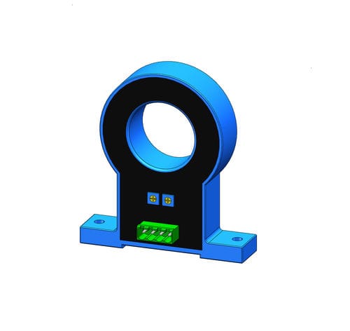 Разомкнутый преобразователь тока на эффекте Холла серии SCK13, фиксированный, твердотельный сердечник