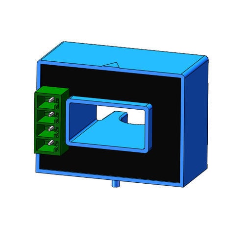 Разомкнутый датчик тока на эффекте Холла серии SCK3Tфиксированный для монтажа на панелиDC