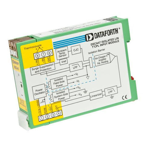 Модуль аналогового ввода DSCA30напряжениеDIN-рейка
