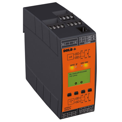 Устройство контроля скорости SAFEMASTER S | UH 5947стационарныйDIN-рейка