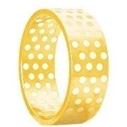 Высокопроизводительный подшипник скольжения deva.glide® 04цилиндрический, латунный сплав, самосмазывающийся