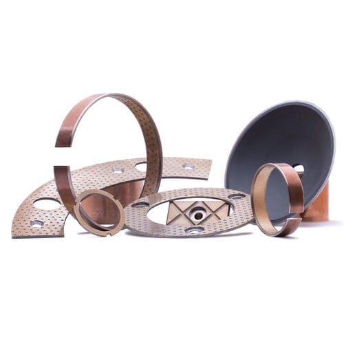 Композитный подшипник скольжения deva.bm®linearflatсамосмазывающийся