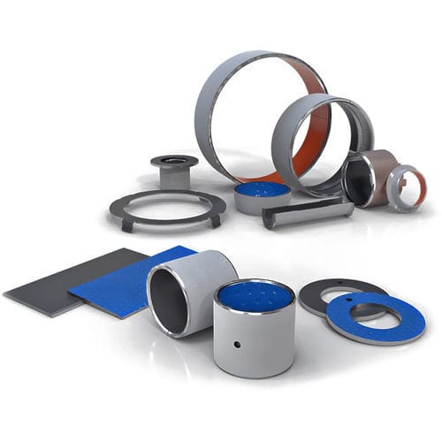 Многослойный подшипник скольжения GLYCODUR®линейно-цилиндрический, бронза