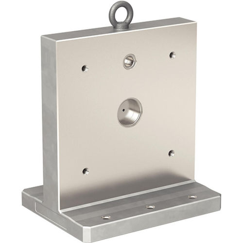 Зажимной крепежный уголок алюминий 1076.400с Т-образным пазом 90°