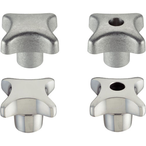 Ручка-звездочка EH 24630. серия с резьбойметаллическая