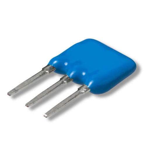 Резистор делителя напряжения MLD металлопленочный, радиально-выводной, с датчиком тока