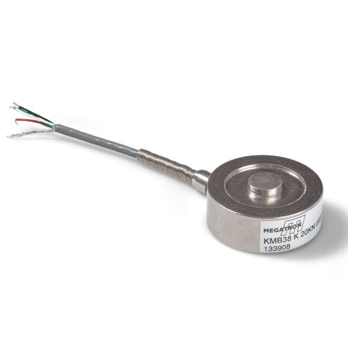 Тензодатчик сжатия KMB38кнопочный, нержавеющая стальмаленький