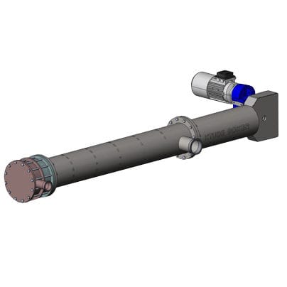 Скребковый теплообменник XTUBE BOXER® жидкость/жидкость, привод из нержавеющей стали