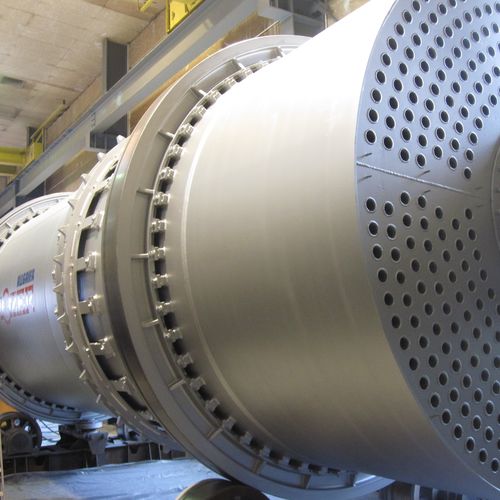 Порошковый охладитель гранулятовпромышленныйдля химической промышленности