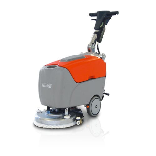 Walk-behind scrubber-dryer Scrubmaster B12battery-poweredcompact