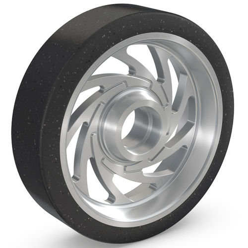 Колесо с цельной шиной VULKOLLAN®-Кварцкомпозитный материал для средних нагрузок