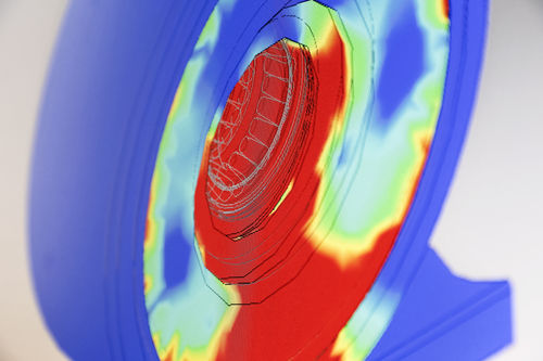 Колесо с цельной шиной PEVOTEC®полиуретан на заказ