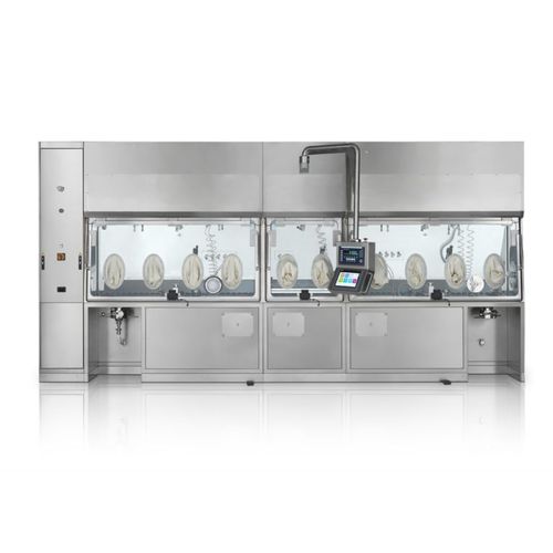 Асептический изолятор для сильнодействующих активных фармацевтических ингредиентовнапольныйположительное давление