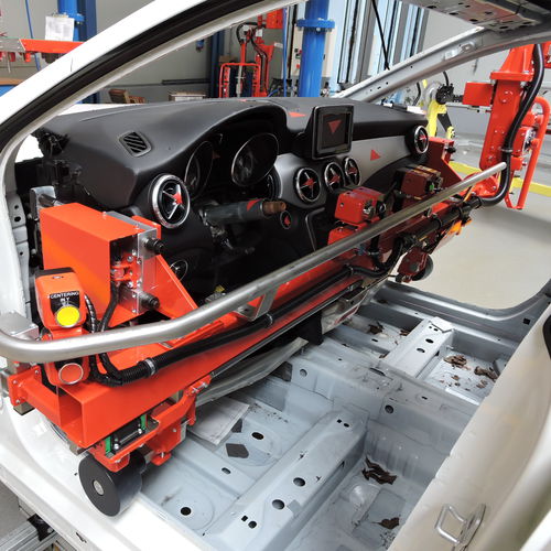 Пневматический манипулятор Micropartnerс позиционированием захвата для захвата