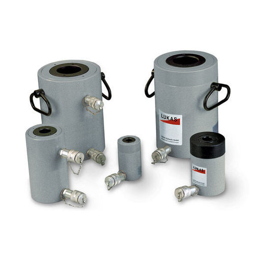 Hollow-plunger cylinder LHC serieshydraulicdouble-actingsteel