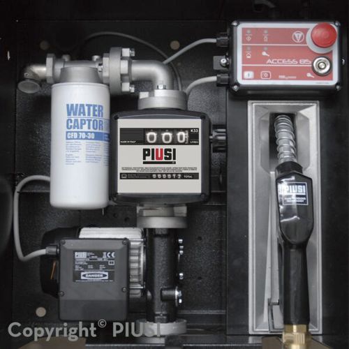 Automatic dispenser ST BOXdieselwith spray nozzle