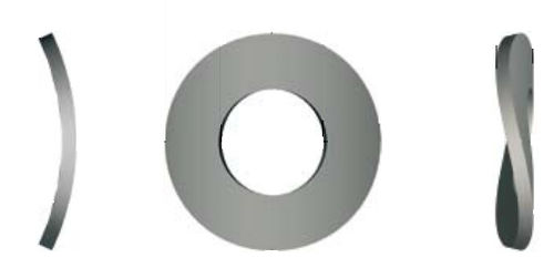 Шайба стопорная DIN 137 пружинная коническая стальная