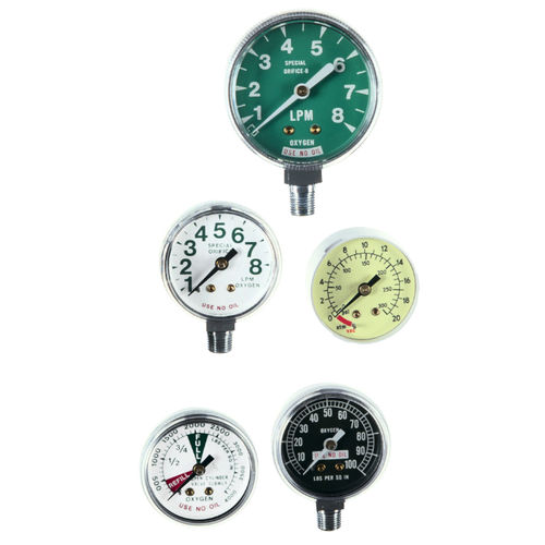 Манометр абсолютного давления 618аналоговый с резьбой, нержавеющая сталь