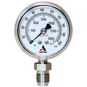 Манометр абсолютного давления 1536 аналог с резьбовым креплением