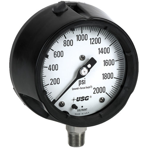 Манометр абсолютного давления SOLFRUNT 1980аналоговый резьбовойнержавеющая сталь
