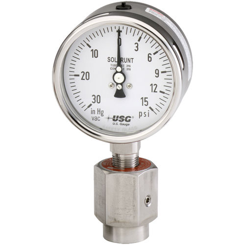 Манометр абсолютного давления SOLFRUNT 659аналоговыйпанельныйнержавеющая сталь