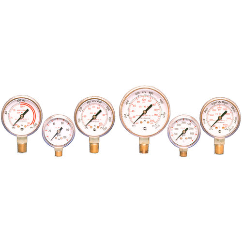 Манометр абсолютного давления 600 аналогрезьбовойлатунь