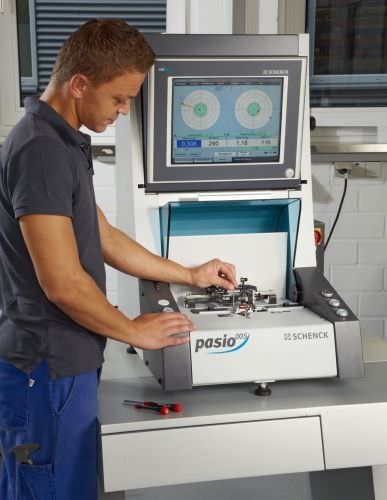 Универсальный балансировочный станок PASIO 005 с горизонтальным мягким подшипником для роторов