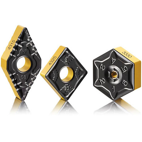 Твердосплавные пластины для токарной обработки серии Inveio™ для высокоскоростной стали