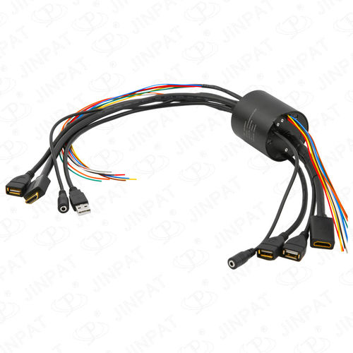 USB-кольцо LPT000-0204-0202-07S-HD01-02U2HDMIсквозное металлическое